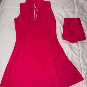 Sleeveless Pink Dress
